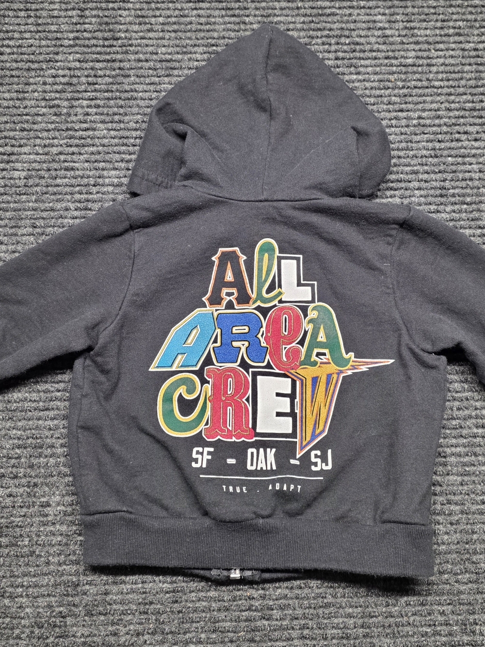 ADAPT X TRUE All Area Crew Bay Area Sports Hoodie Toddler 6 Mnths